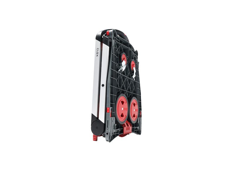 CLAX butiksvogn Douglas, med 46-liters klapboks, Red Edition, fra 2 stk ...