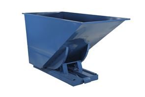 Tippcontainer Fabian, lastkapacitet 600 kg, signalblå, volym 1600 L