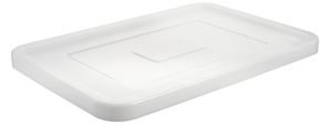 Lokk til plastkasser Cornelia, kan stables, LxBxH 600 x 400 x 20 mm