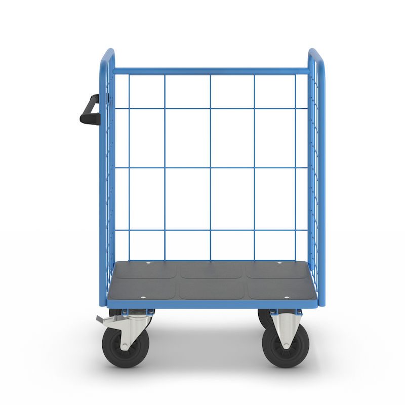Postbur 500 kg Noor, med gallerväggar, på 3 sidor, längd 950 mm | Gerdmans