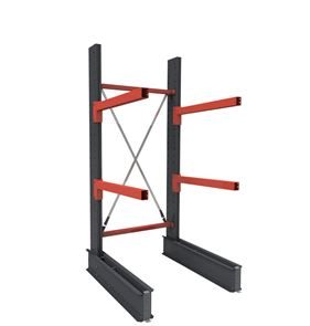 Grenreol Igor, enkeltsidet, HxB 3000 x 1200 mm, afstand 1500 mm, grundsektion