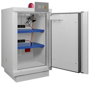 Batteriskap, brannsikkert Holger, 1 grenuttak, HxBxD 1080 x 635 x 618 mm Batteriskap, brannsikkert Holger, 1 grenuttak, HxBxD 1080 x 635 x 618 mm