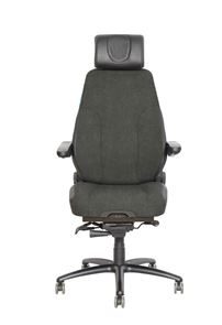 Kontorstoler, 24 timer Be-Ge 300 24H, armlener oppfellbare, Sumi grå