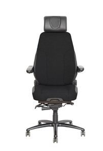 Kontorsstol Be-Ge 300 24H, uppfällbara armstöd, sumi svart Kontorsstol Be-Ge 300 24H, uppfällbara armstöd, sumi svart