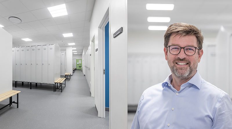 Gerdmans toimitti 4800 pukukaappia Jyllandin Supersairaalaan