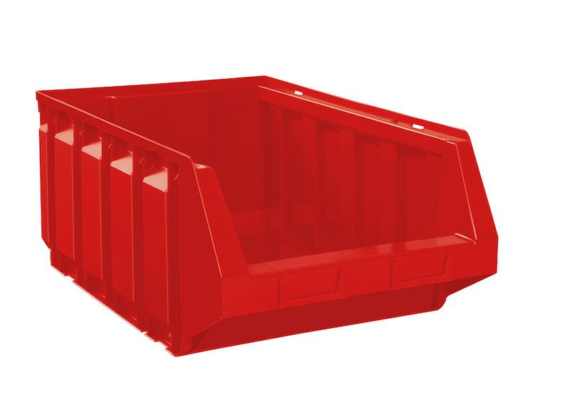 Ottolaatikko Durum, PxLxK 705 x 440 x 297 mm, punainen, 4 kpl/pakkaus ...