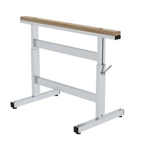 Arbeidsbukk, høydejusterbar Eldur, aluminium, høydejusterbar 700–1000 mm