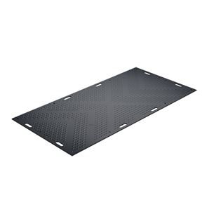 Gummimåtte MambaMAT, LxB 2440 x 1220 mm, sort Gummimåtte MambaMAT, LxB 2440 x 1220 mm, sort