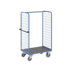 Plockvagn med gallersidor Bodil, med centralbroms, lastyta 975 x 700 mm Plockvagn med gallersidor Bodil, med centralbroms, lastyta 975 x 700 mm