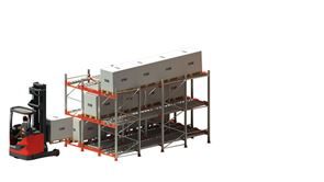 Pallereoler med rullebaner Ariana