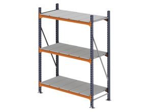 Lagerreol Armida, belastning pr. sektion 6000 kg, HxBxD 2000 x 1448 x 800 mm, grundsektion