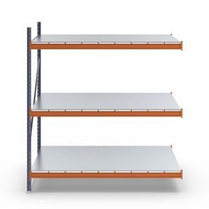 Lagerreol Armida, belastning pr. sektion 6000 kg, HxBxD 2000 x 1874 x 1100 mm, tilbygningssektion