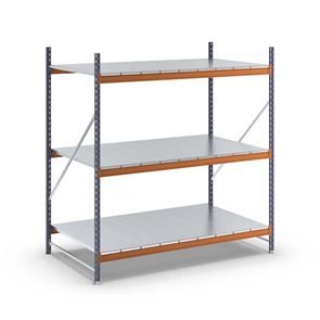 Lagerreol Armida, belastning pr. sektion 6000 kg, HxBxD 2000 x 1923 x 1100 mm, grundsektion