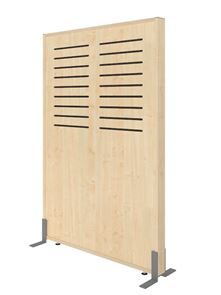 Sermi Silence, 800x1500 mm, puu/puu, koivu