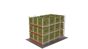 Pallereoler med rullebaner Tanja