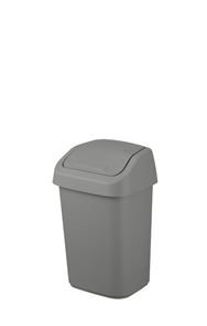 Affaldsspand med vippelåg, 10 liter