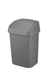 Affaldsspand med vippelåg, 25 liter