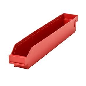 Lagerkasse Stemo 600x90x95 mm, 40-pak  rød