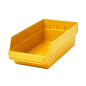 Lagerlåda Stemo 500x240x150 mm, 10-pack, gul