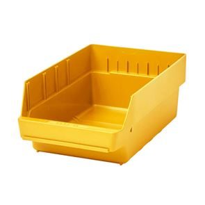 Lagerlåda Stemo 400x240x150 mm, 10-pack, gul