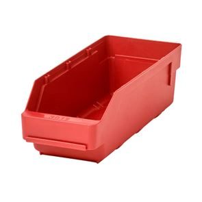Lagerlåda Stemo 300x120x95 mm, 30-pack, röd