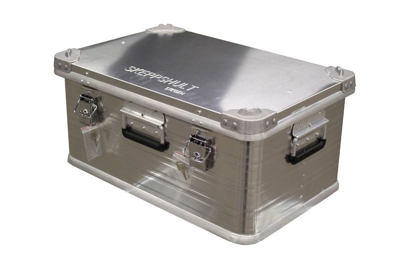 Aluminiumlåda Viktor, 47 liter, 590x285x390 mm 