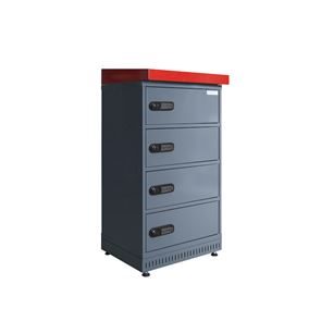 Ladeskap Jung, 4 rom, HxBxD 1010 x 514 x 455 mm