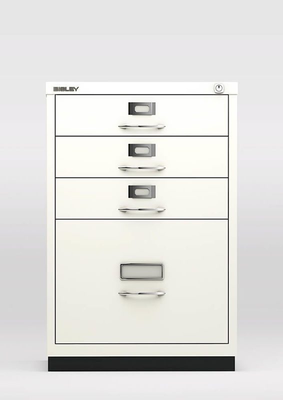 BISLEY skuffesektion F-Serie, hvidt