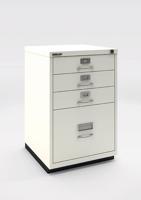 BISLEY skuffesektion F-Serie, hvidt