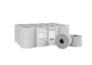 Toalettpapper kompaktrullar Clear+ Freluga, 100 m per rulle