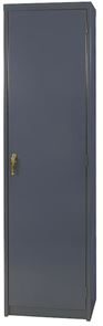 Verkstedskap Keep, HxBxD 1975x530x400 mm, blå, elektromekanisk sikkerhetshåndtak